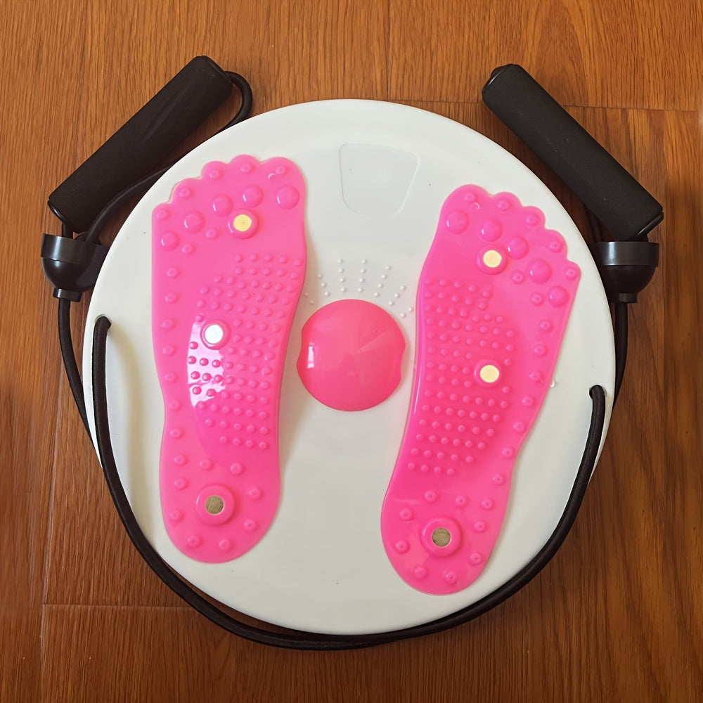 🌀 Planche de Torsion Magnétique avec Corde de Traction – Fitness, Massage et Équilibre en un seul geste !