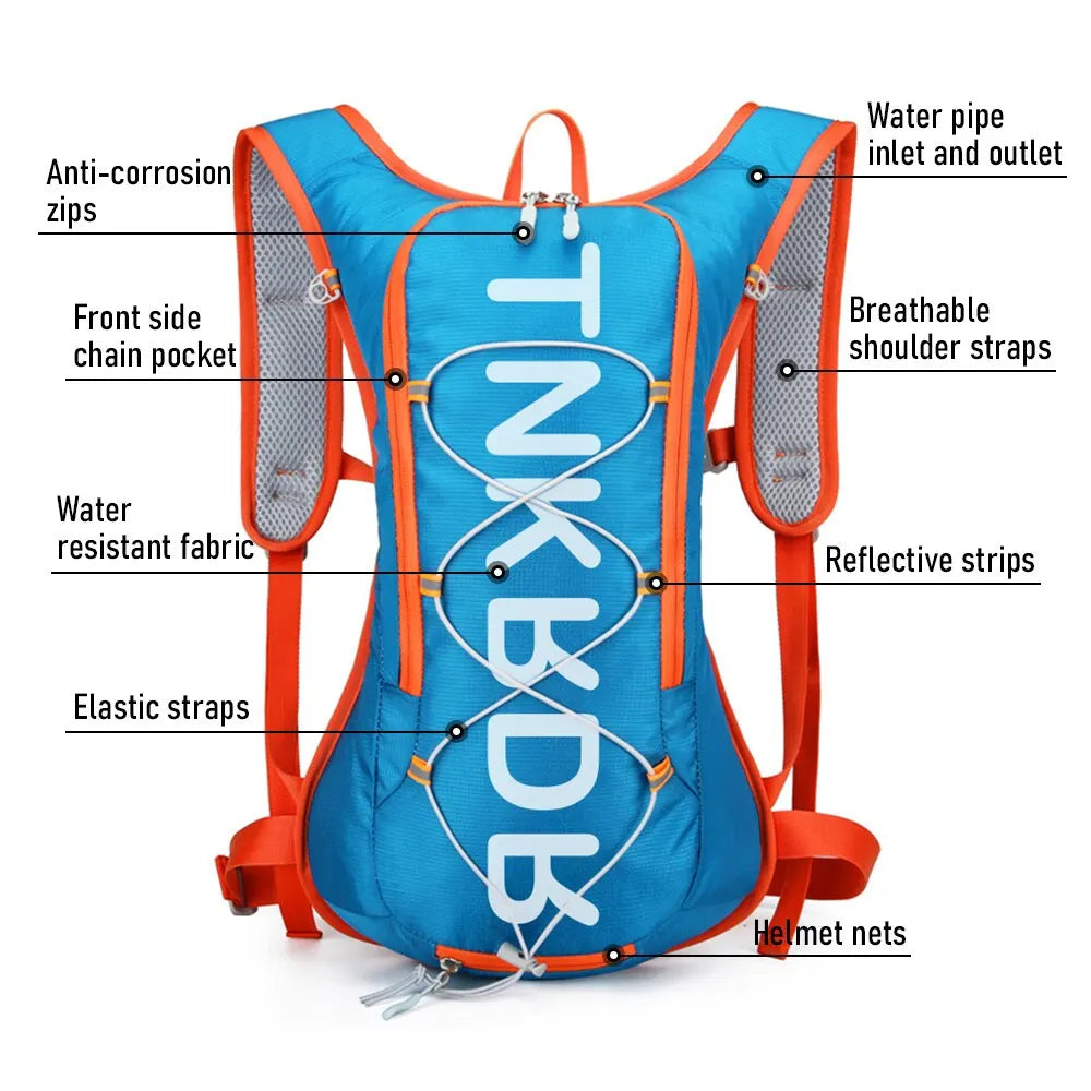 ThinkRider sac à dos de 12L sacs Sport de plein air escalade randonnée VTT vélo de route hydratation sac à dos